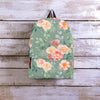 Pink Rose And Peony Floral Backpack-grizzshop