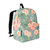 Pink Rose And Peony Floral Backpack-grizzshop