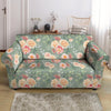 Pink Rose And Peony Floral Loveseat Cover-grizzshop