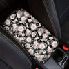 Pink Rose Floral Pattern Print Car Console Cover-grizzshop