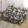 Pink Rose Floral Pattern Print Loveseat Cover-grizzshop