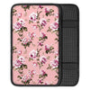 Pink Rose Floral Print Car Console Cover-grizzshop