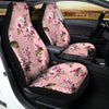 Pink Rose Floral Print Car Seat Covers-grizzshop