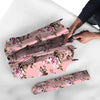 Pink Rose Floral Print Umbrella-grizzshop