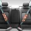 Pink Rose Floral Seat Belt Cover-grizzshop