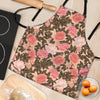 Pink Rose Floral Women's Apron-grizzshop