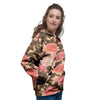 Pink Rose Floral Women's Hoodie-grizzshop