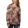 Pink Rose Floral Women's Sweatshirt-grizzshop