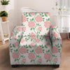 Pink Rose Flower Armchair Cover-grizzshop