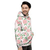 Pink Rose Flower Men's Hoodie-grizzshop