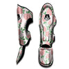 Pink Rose Flower Muay Thai Shin Guard-grizzshop