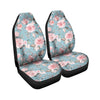 Pink Rose Flower Print Car Seat Covers-grizzshop