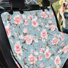 Pink Rose Flower Print Pet Car Seat Cover-grizzshop