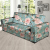 Pink Rose Flower Print Sofa Cover-grizzshop