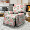 Pink Rose Flower Recliner Cover-grizzshop