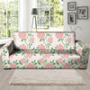 Pink Rose Flower Sofa Cover-grizzshop