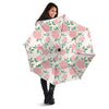 Pink Rose Flower Umbrella-grizzshop