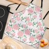 Pink Rose Flower Women's Apron-grizzshop