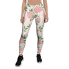 Pink Rose Flower Women's Leggings-grizzshop