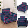 Pink Rose Tribal Aztec Armchair Cover-grizzshop