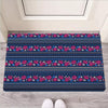 Pink Rose Tribal Aztec Door Mat-grizzshop