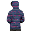 Pink Rose Tribal Aztec Men's Hoodie-grizzshop