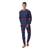 Pink Rose Tribal Aztec Men's Pajamas-grizzshop