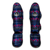 Pink Rose Tribal Aztec Muay Thai Shin Guard-grizzshop