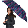 Pink Rose Tribal Aztec Umbrella-grizzshop