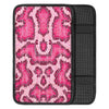 Pink Snakeskin Print Car Console Cover-grizzshop