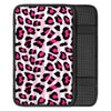 Pink Striped Leopard Car Console Cover-grizzshop