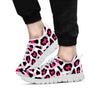 Pink Striped Leopard Men's Sneakers-grizzshop