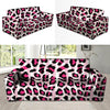 Pink Striped Leopard Sofa Cover-grizzshop