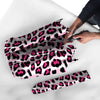 Pink Striped Leopard Umbrella-grizzshop