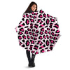 Pink Striped Leopard Umbrella-grizzshop