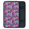 Pink Sugar Skull Floral Car Console Cover-grizzshop