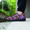 Pink Sugar Skull Floral Men's Sneakers-grizzshop