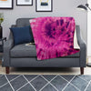 Pink Tie Dye Blanket-grizzshop