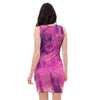 Pink Tie Dye Bodycon Dress-grizzshop