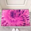 Pink Tie Dye Door Mat-grizzshop