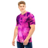 Pink Tie Dye Men T Shirt-grizzshop