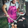 Pink Tie Dye Men's Apron-grizzshop