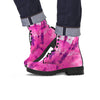 Pink Tie Dye Men's Boots-grizzshop