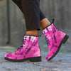 Pink Tie Dye Men's Boots-grizzshop