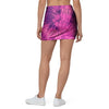 Pink Tie Dye Mini Skirt-grizzshop