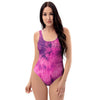 Pink Tie Dye One Piece Swimsuite-grizzshop