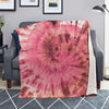 Pink Tie Dye Print Blanket-grizzshop