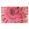 Pink Tie Dye Print Door Mat-grizzshop