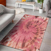 Pink Tie Dye Print Floor Mat-grizzshop