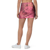 Pink Tie Dye Print Mini Skirt-grizzshop